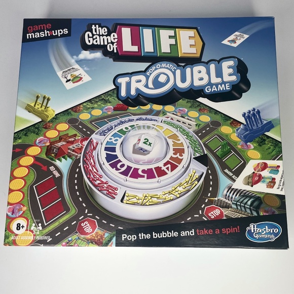 The Game Of Life, Trouble Style, Completed Set, 8+ - Picture 1 of 6